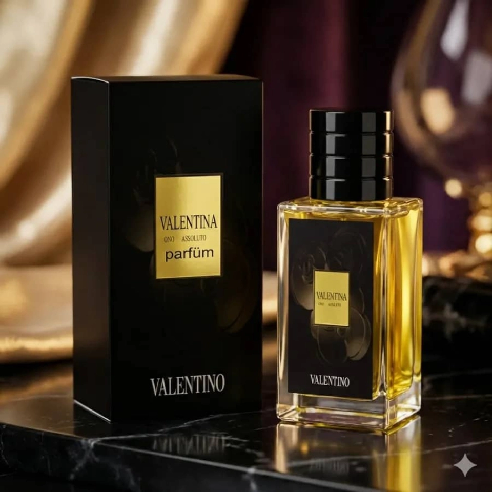 عطر فالنتينا للرجال أسطورة الأناقة الذهبية 50 مل ✨