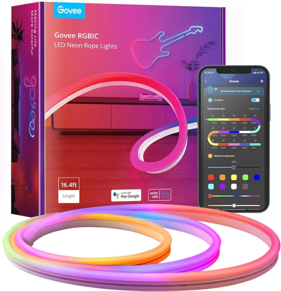 Govee RGBIC LED Neon Rope Light