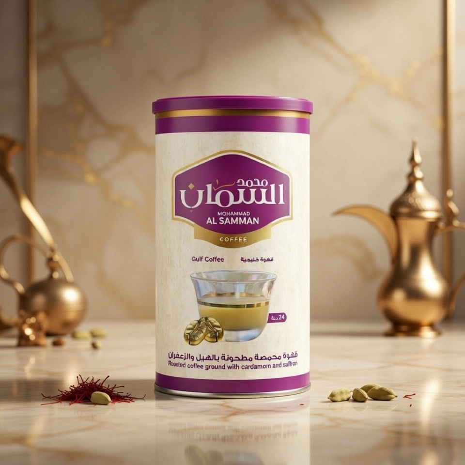 السمان قهوة خليجية  1 kg