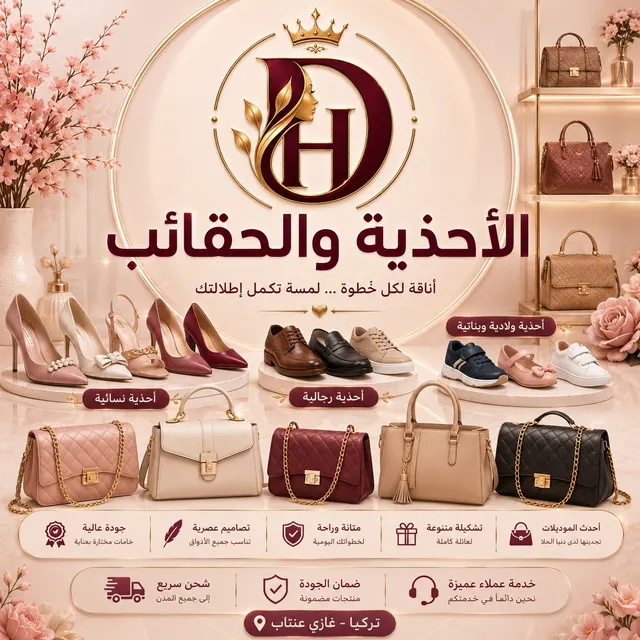 أحذية وحقائب