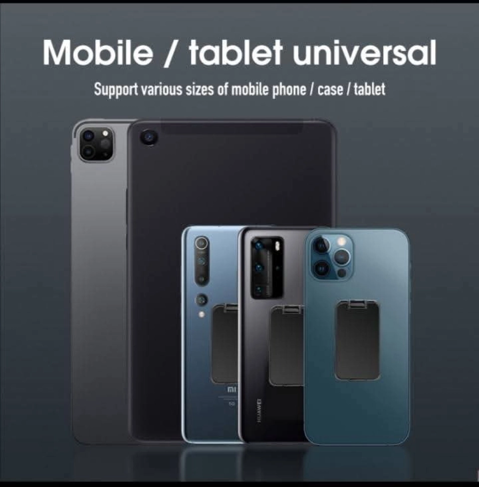 Foldable Mobile Phone Holder Ring Buckle Retractable Desktop CellPhone Stand Car Magnetic
