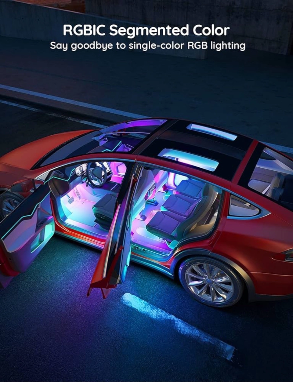 Govee RGBIC Car LED Strip Light