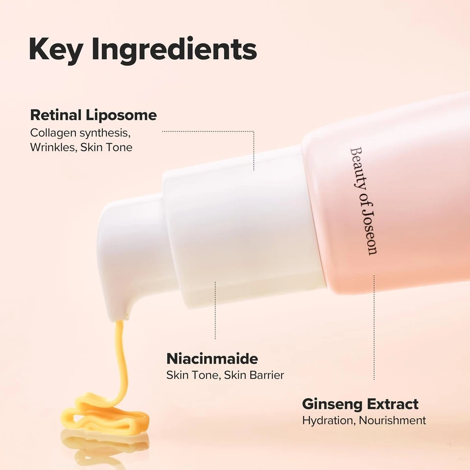 Beauty of Joseon Revive Eye Serum with Ginseng Retinal Niacinamide Korean Eye Cream for Fine Lines, Dark Spots Correcting Puffy Eyes for Face Korean Skincare For Men and Women 30ml