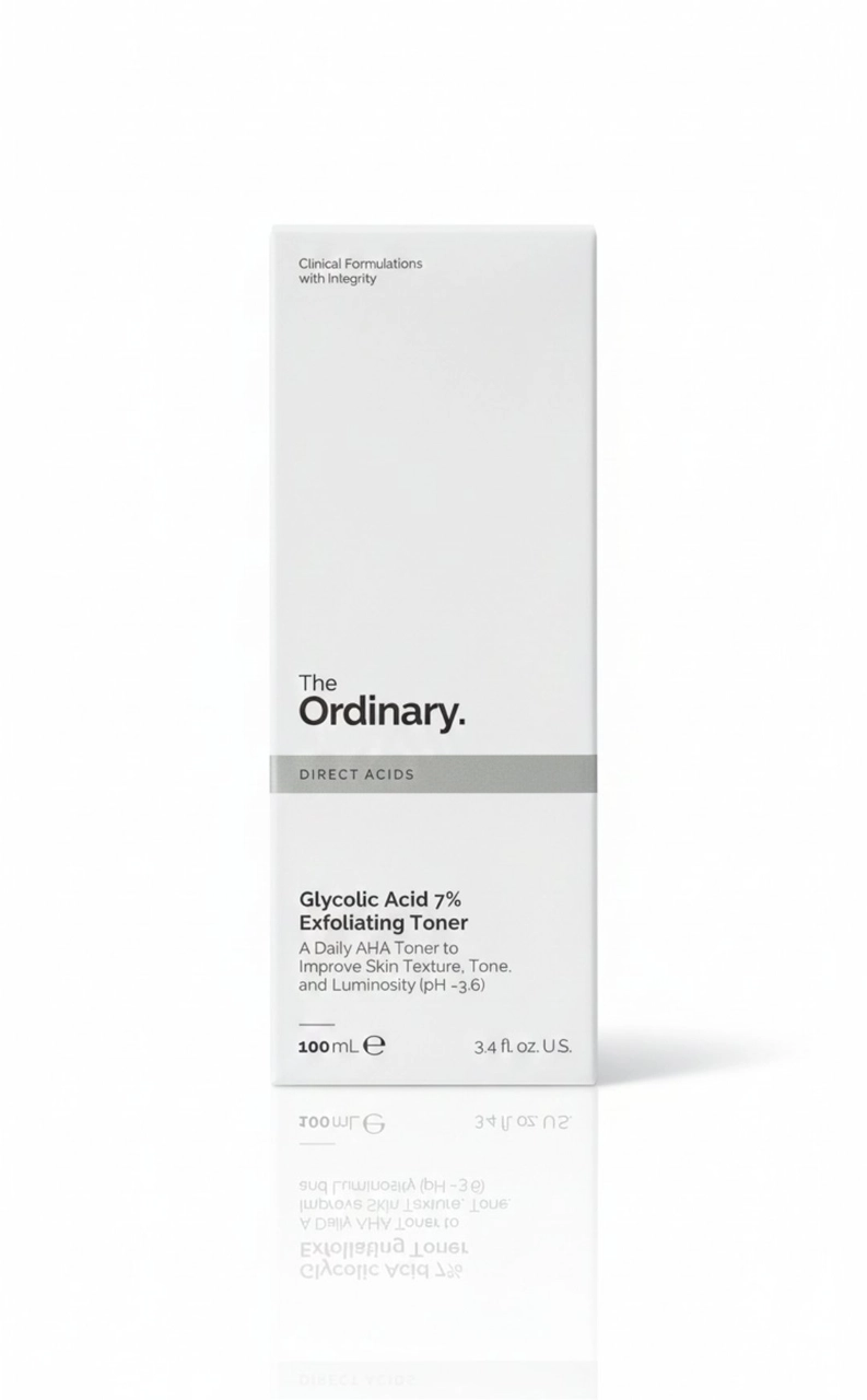 تونر حمض الغلايكوليك المقشّر 7% – ذا أوردينريThe Ordinary Glycolic Acid 7% Exfoliating Toner