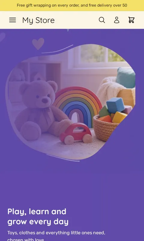 Marah - Baby & Kids store template