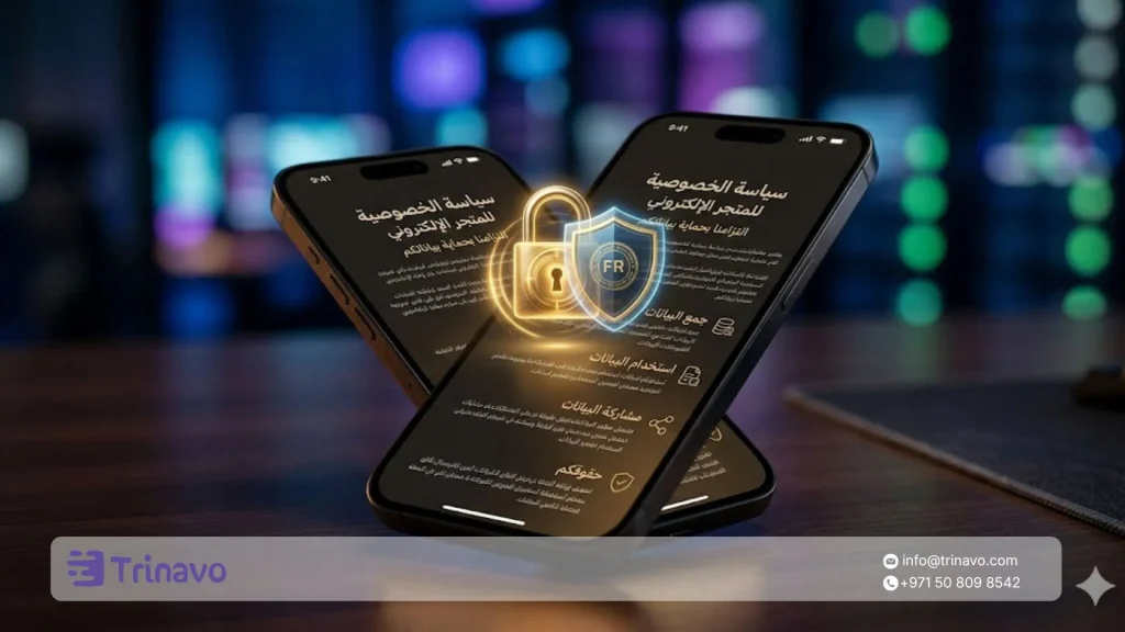صياغة الصفحات القانونية للمتجر الإلكتروني