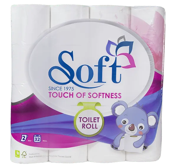 سوفت ورق تواليت طبقتين 32 رول