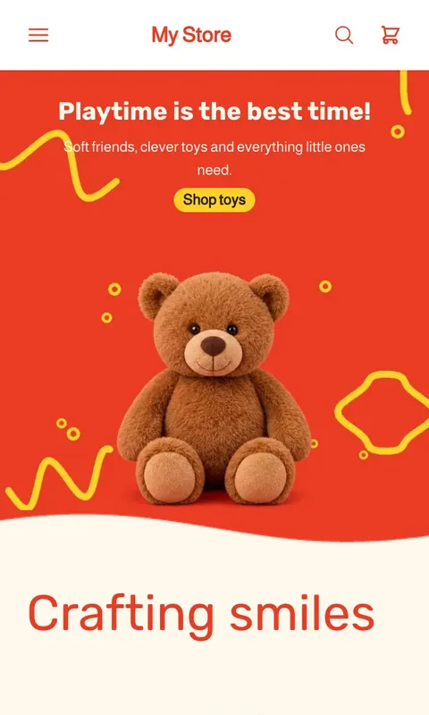 Fusha - Baby & Kids store template