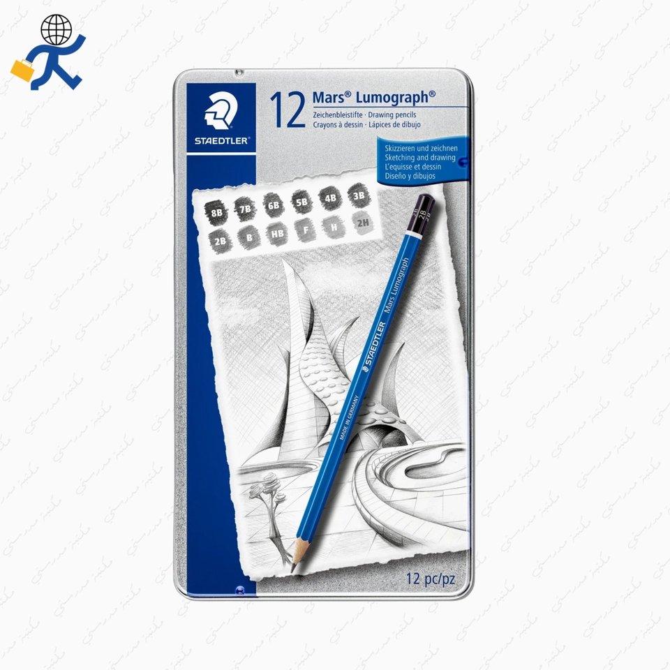 سيت تدرجات الرصاص ستدلر  100G12  