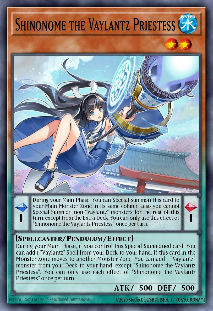 Shinonome the Vaylantz Priestess - TAMA-EN001 - Ultra Rare - 1st Edition