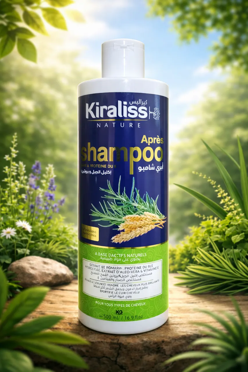 بلسم اكليل الجبل وبروتين القمح حجم 500مل