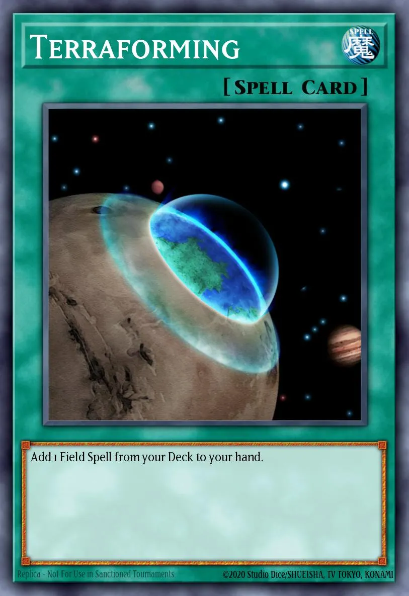 Terraforming - SR04-EN029 -Common - 1st Edition