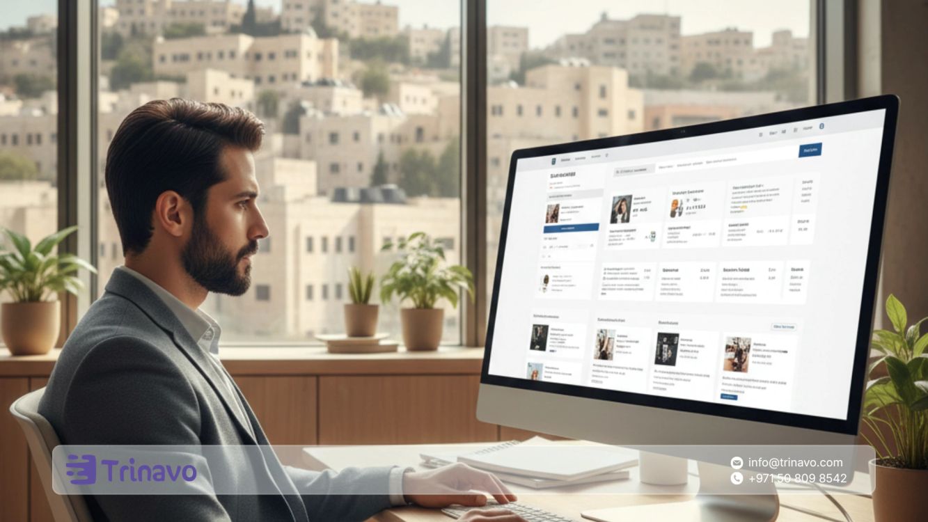 خطوات إنشاء وتصميم متجر الكتروني مجاني في الأردن مع ترينافو