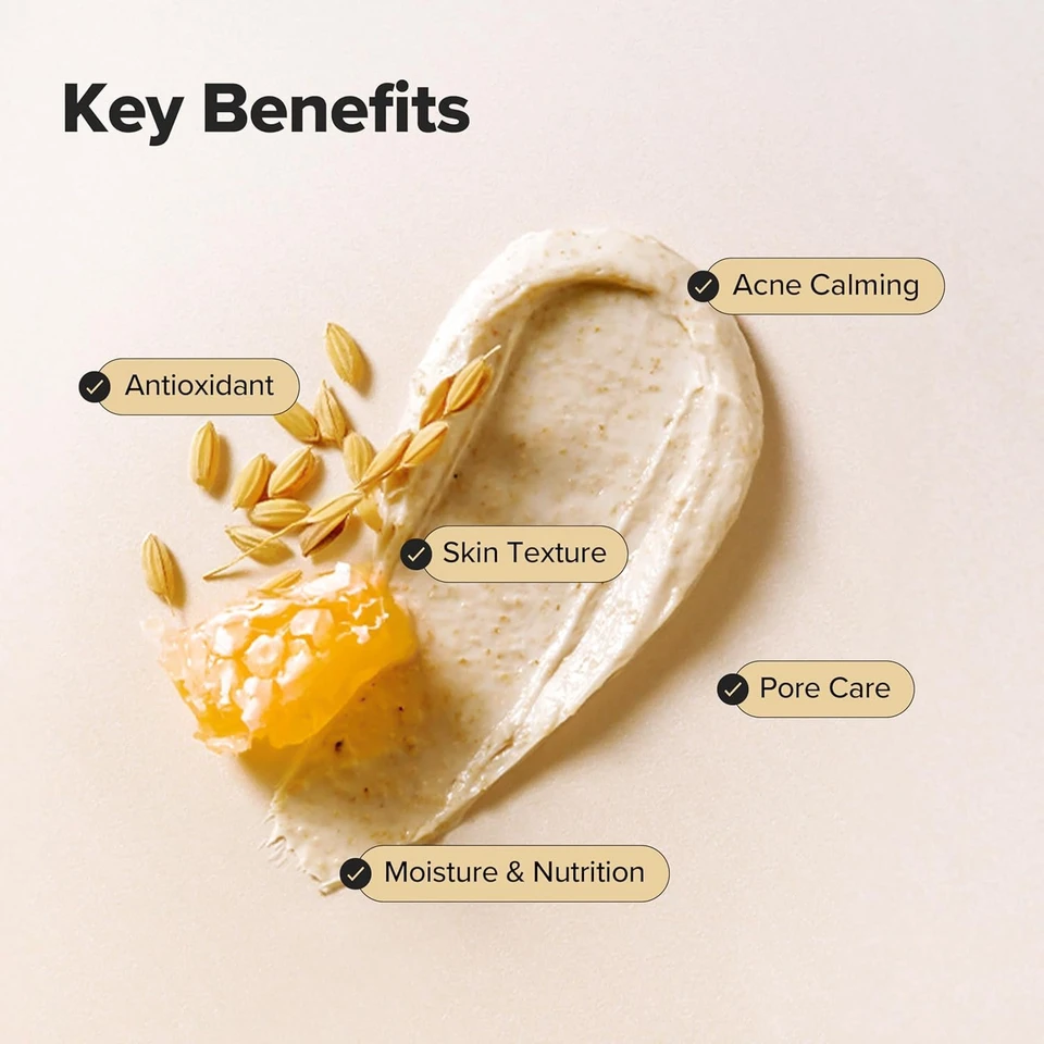 Beauty of Joseon Ground Rice and Honey Glow Mask Pore Sebum Care for Dry Sensitive Skin Korean Skin Care 150ml