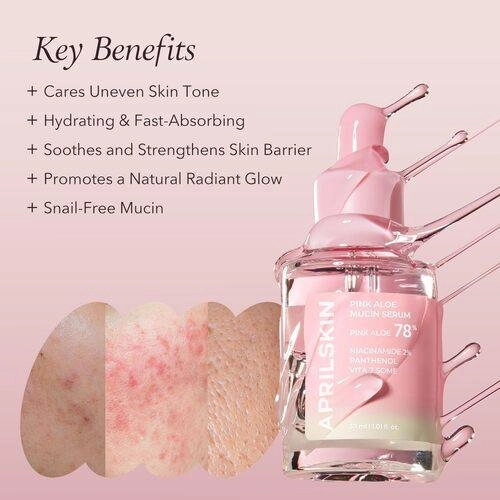 April skin pink mucin serum