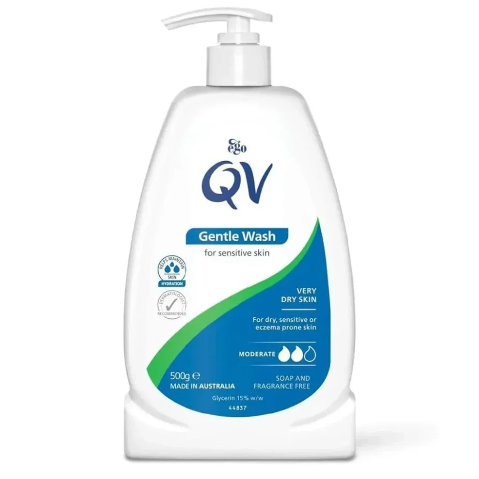 QV Gentle Wash For sensitive Skin 500g