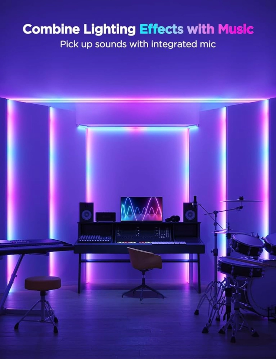 Govee RGBIC LED Strip Lights with Covers