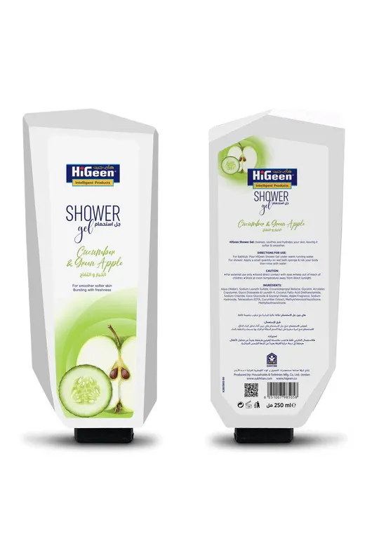 هاي جين جل الاستحمام الخيار و التفاح