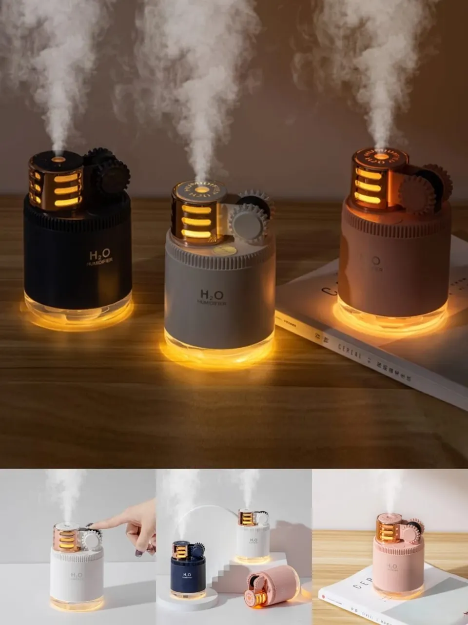 مرطب هواء شكل ولاعة