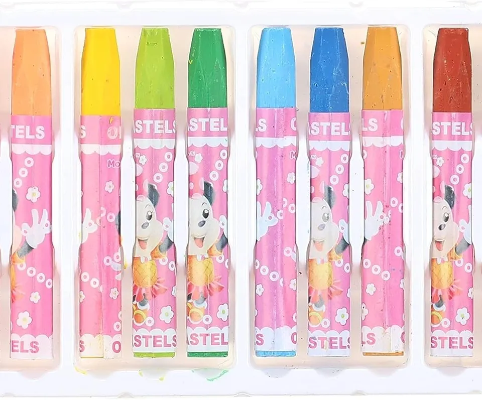  ألوان باستيل زيتية 12 لون