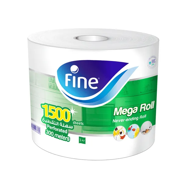 فاين ورق تنشيف طبقتين ميجا 1500 قطعة