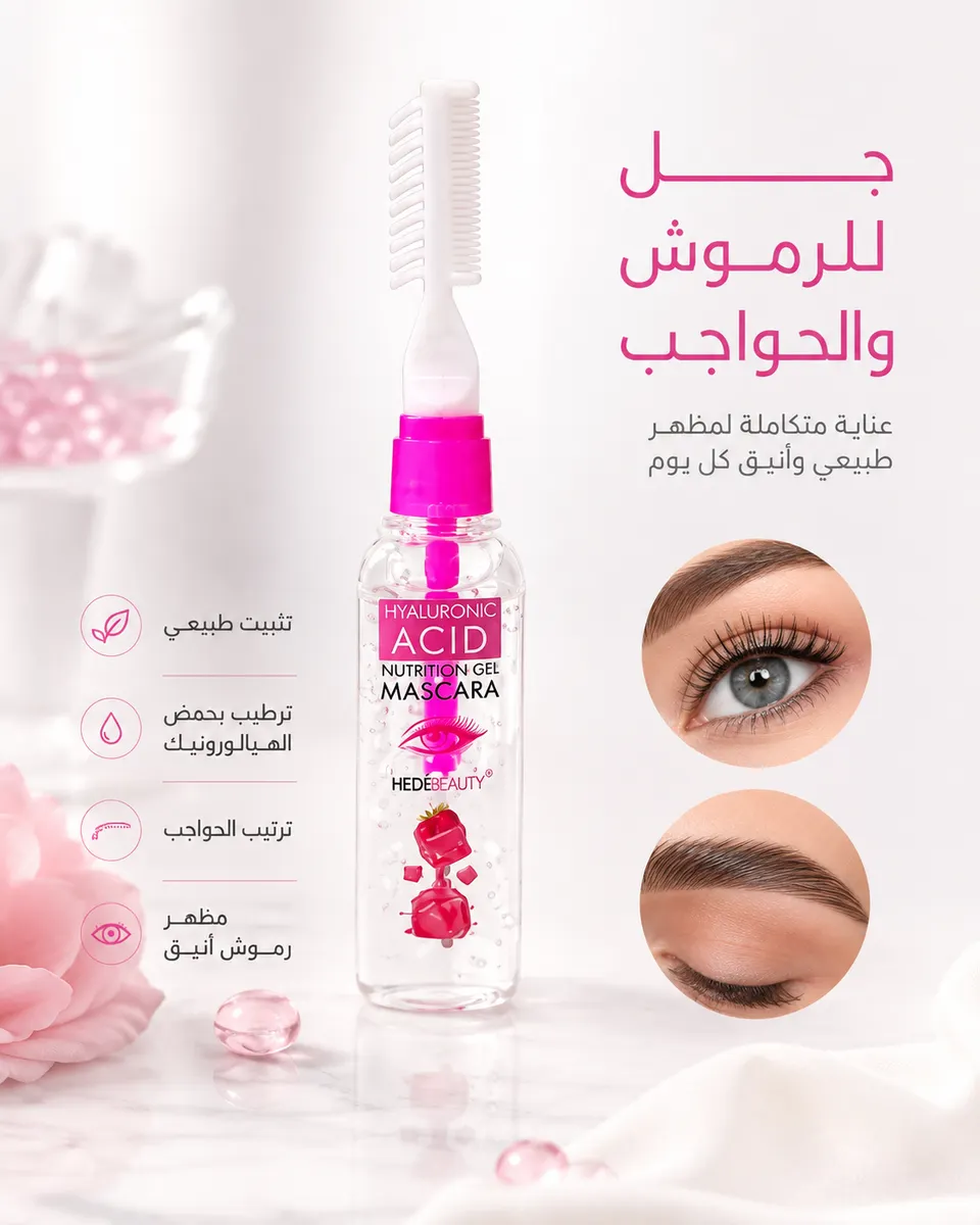 جل حواجب ورموش