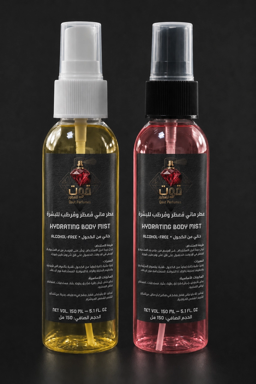 عطر مائي مرطب للبشرة خالي من الكحول | 120ml