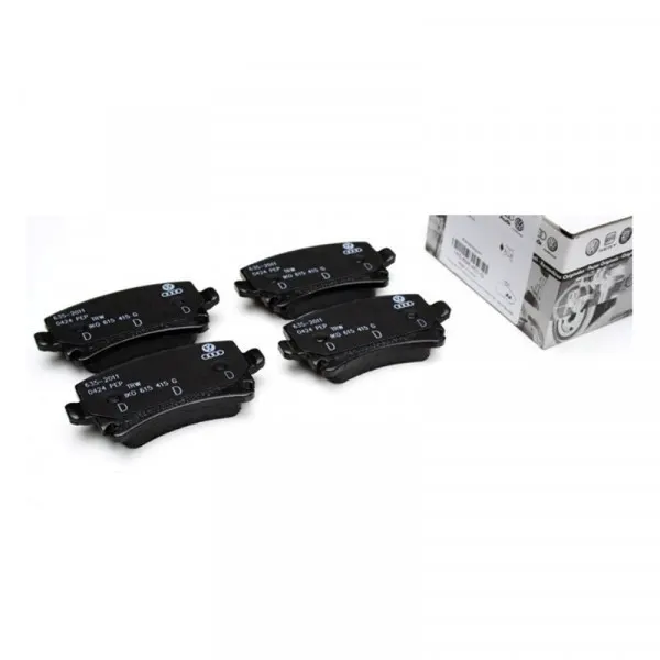 Original VW Bremsbeläge hinten Komplettsatz Bremsen Beläge Scheibenbremsen 5K0698451E