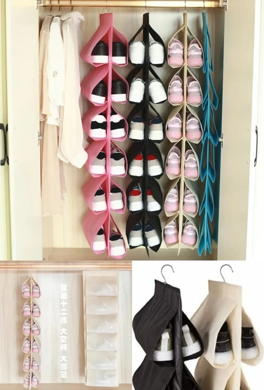 منظم تخزين الأحذية المعلق