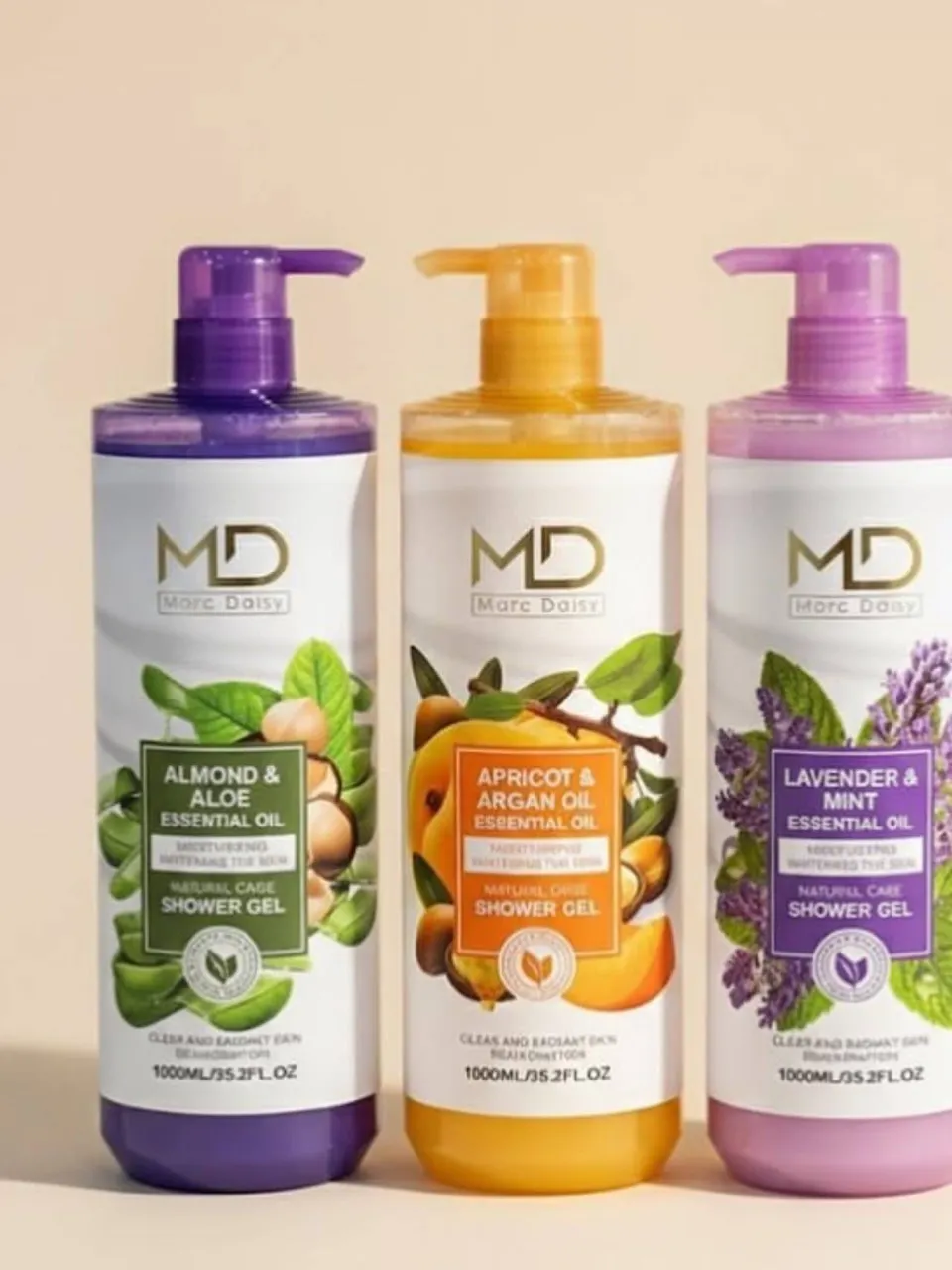 Md شاور جل غسول جسم  