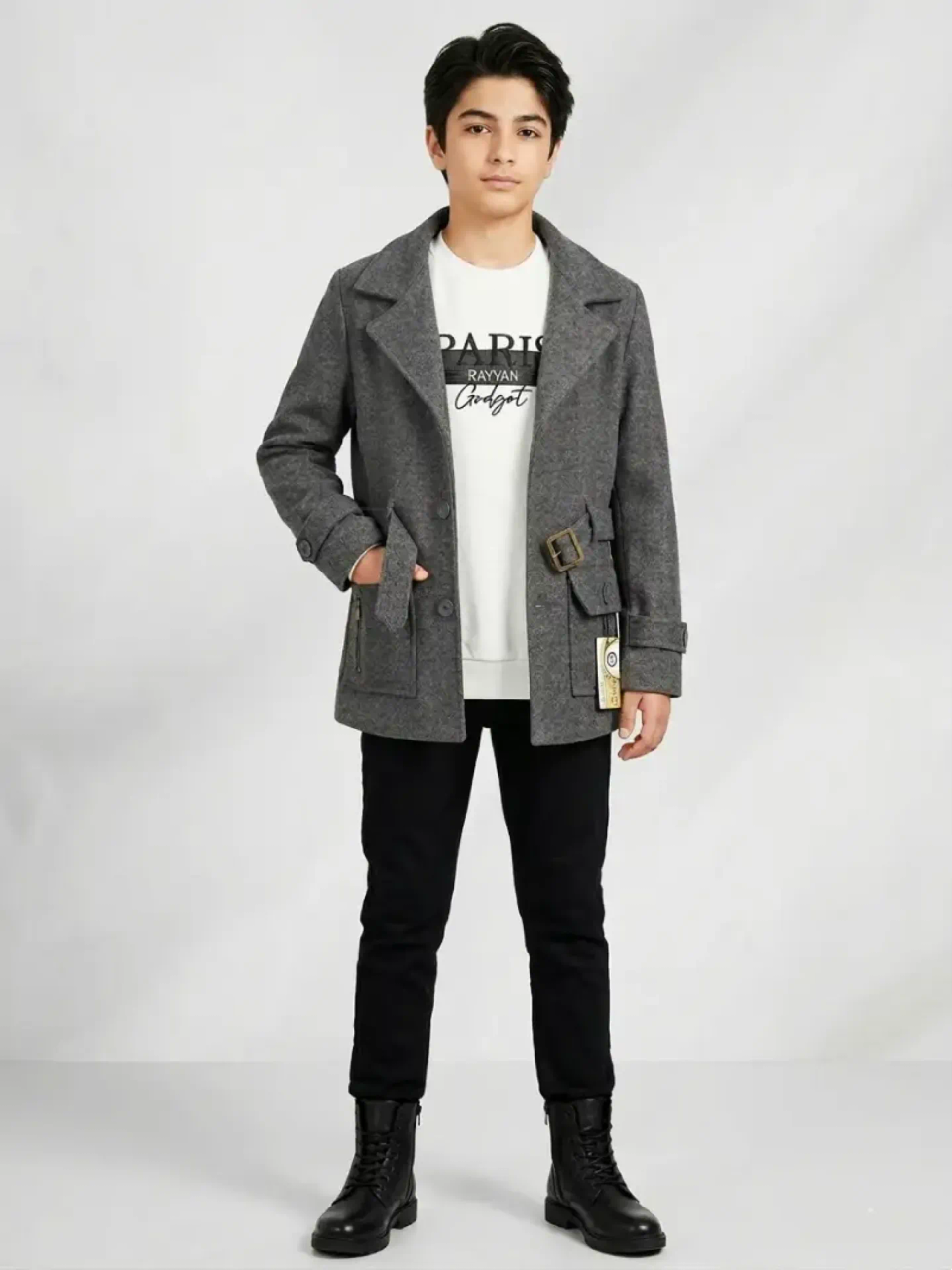 طقم 3 قطع شبابي محير جوخ 🫰