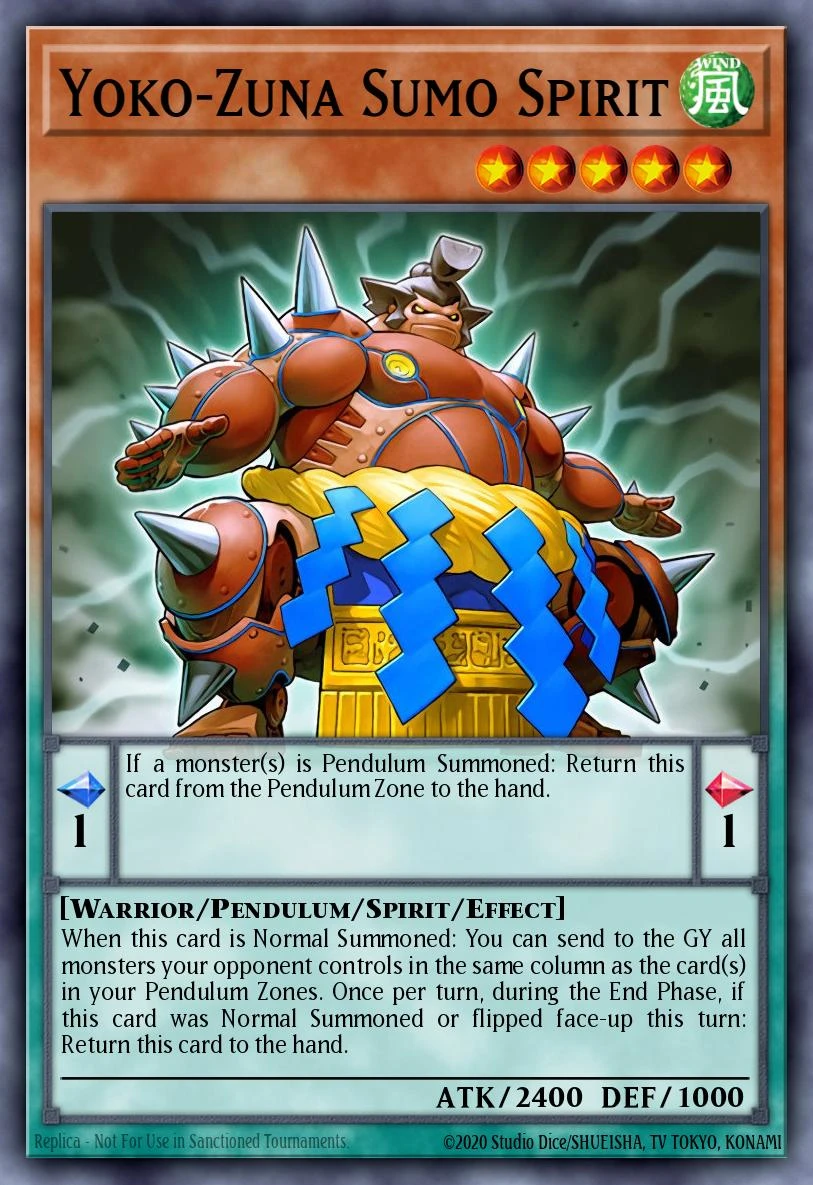 Yoko-Zuna Sumo Spirit - EXFO-EN000 - Common - 1st Edition