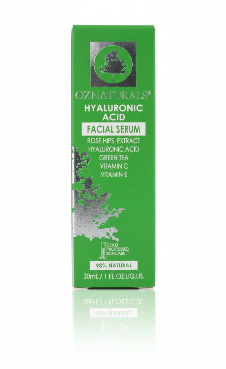 سيروم الهيالورونيك أسيد للوجهOZNaturals Hyaluronic Acid Facial Serum