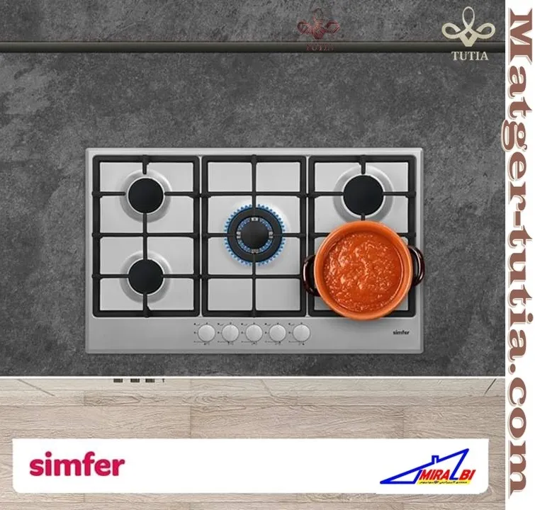 بوتاجاز سطح 5 عيون .