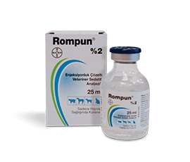 Rompun ROMPUN 25 ML رومبون - مهدئ بيطري خايلازين | Mas Vet