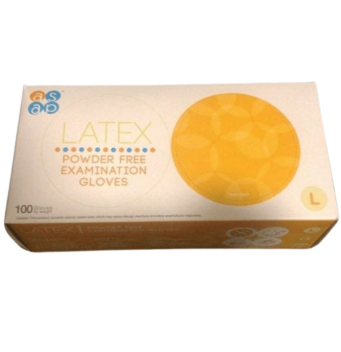 قفازات فحص لاتكس للاستخدام مرة واحدة