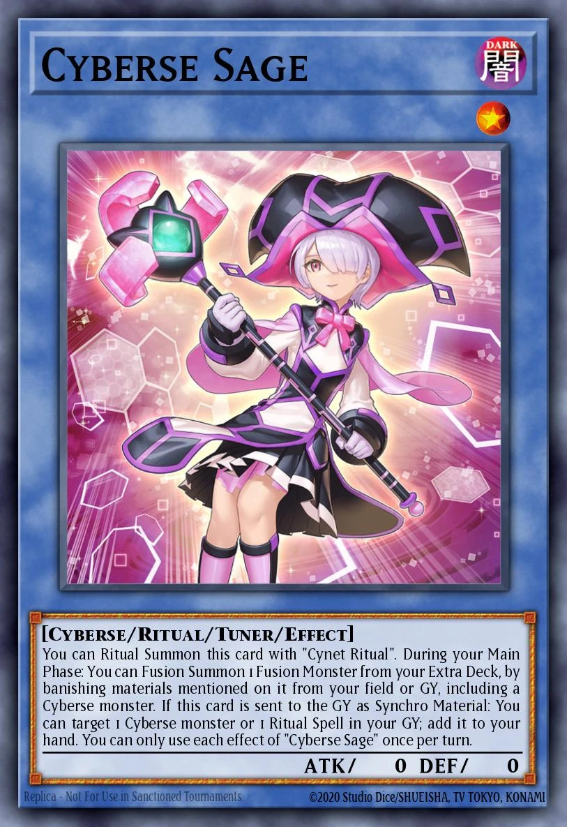 Cyberse Sage - CYAC-EN033 - Common - 1st Edition