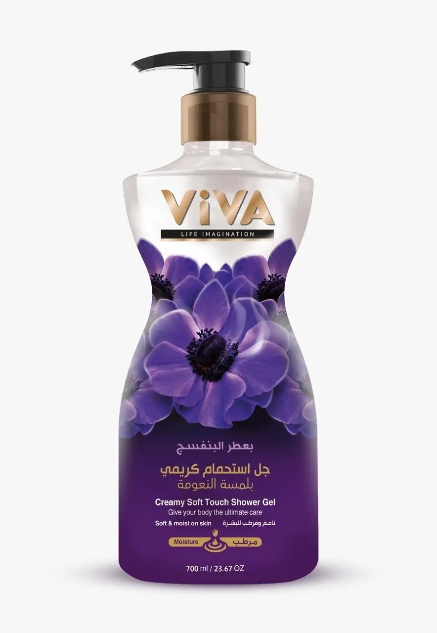 فيفا جل استحمام كريمي رائحة البنفسج