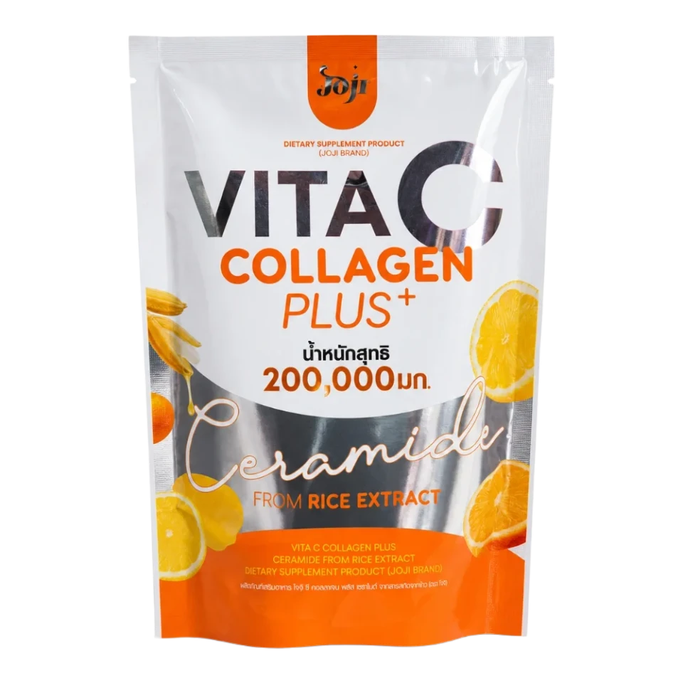 Joji Vita C Collagen Plus+ with Ceramide – 200,000mg Supplement Drink | Rice Extract + Vitamin C + No Added Sugar
