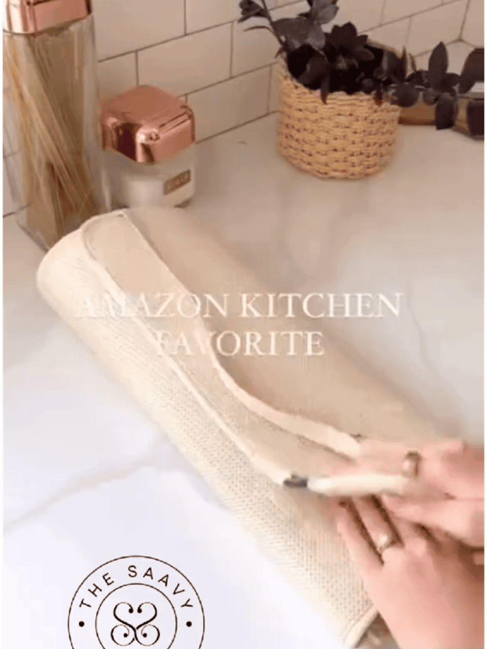 سجادة تجفيف أطباق مع حامل قابل للطي