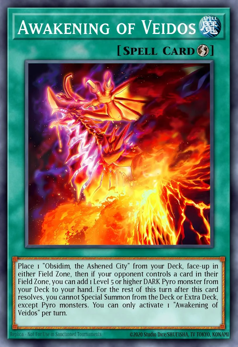 Awakening of Veidos - PHNI-EN095 - Ultra Rare - 1st Edition