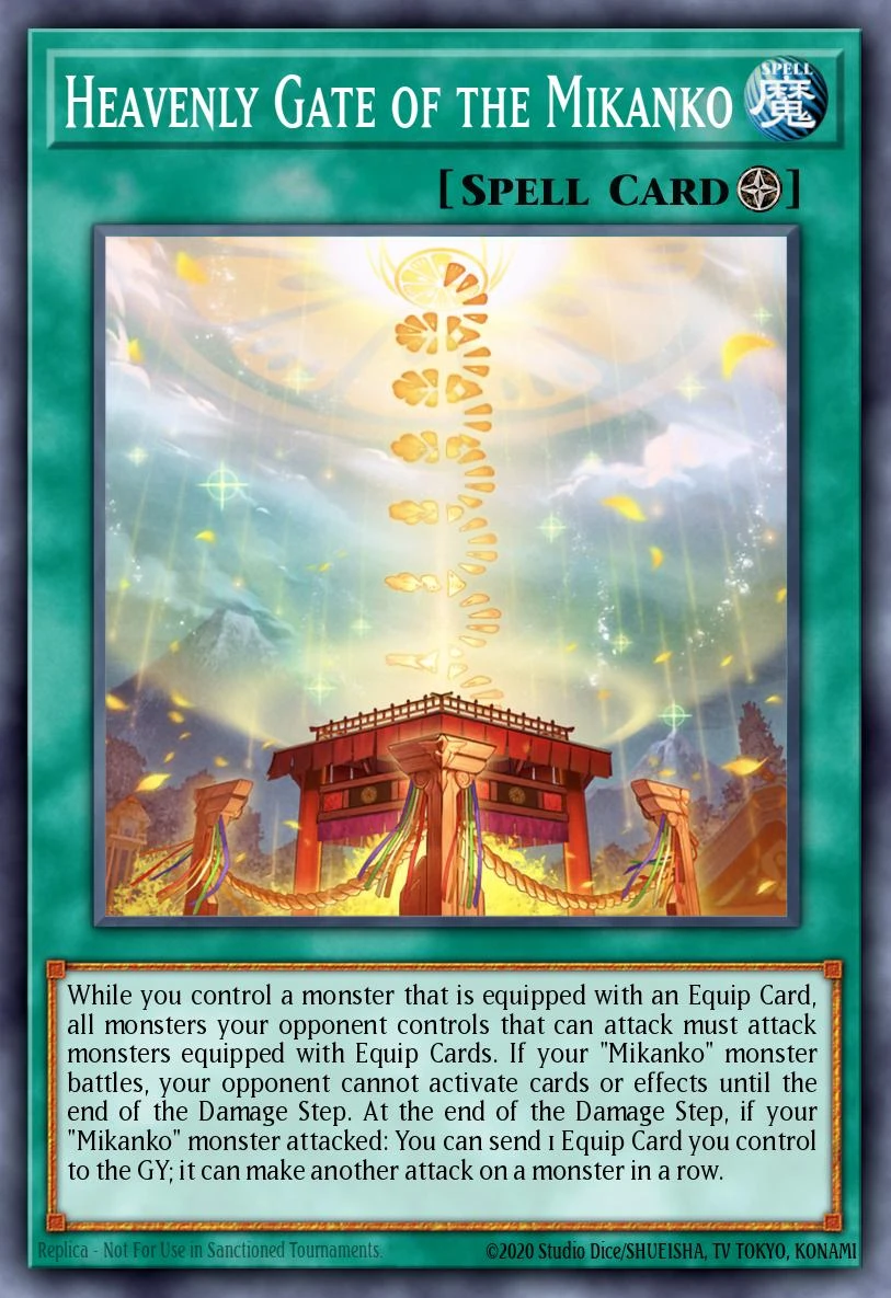 Heavenly Gate of the Mikanko - AMDE-EN028 - Ultra Rare - 1st Edition