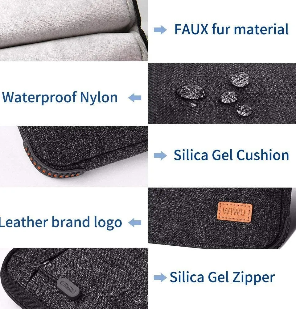 Wiwu Laptop Sleeve/Bag for 15 inch laptops Black