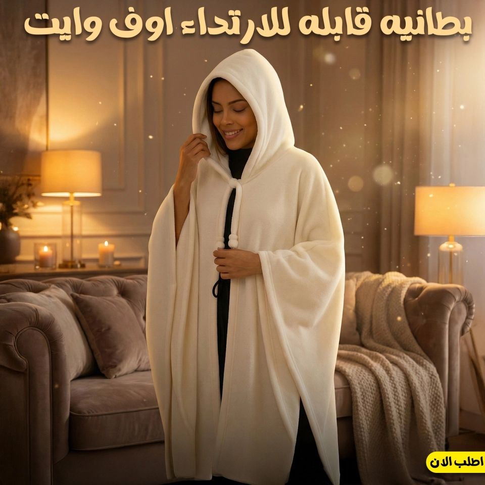 بطانية قابلة للارتداء 