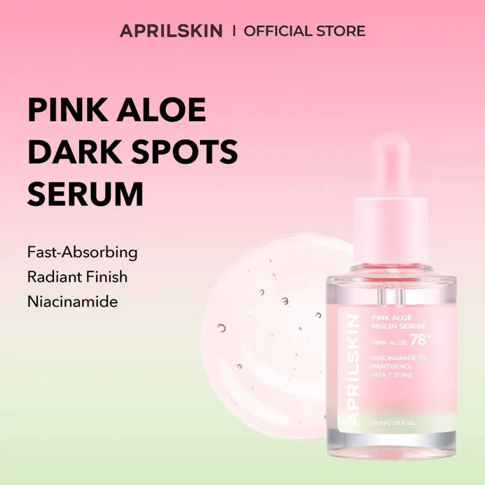 April skin pink mucin serum
