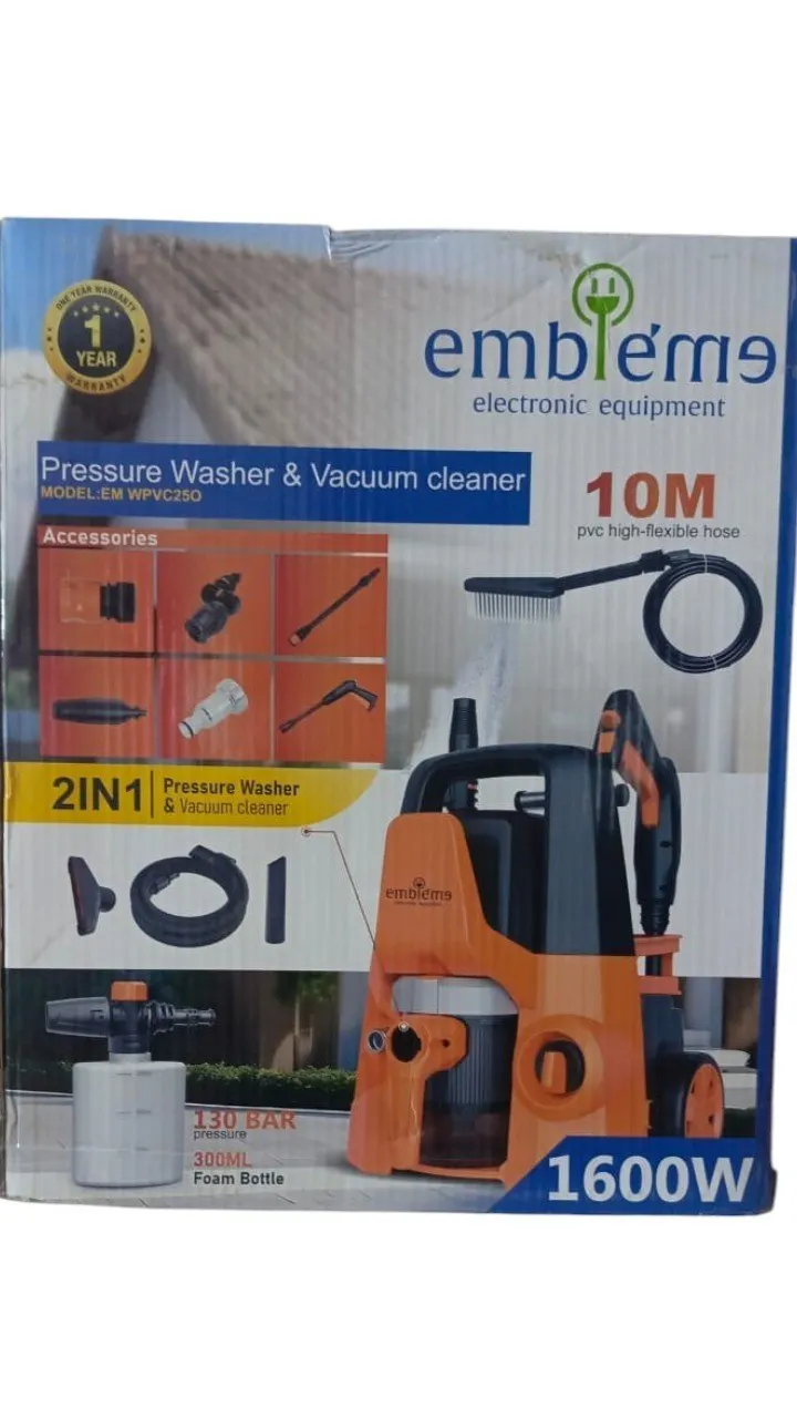 فارة غسل ومكنسة 2 في 1 من ماركة Embleme