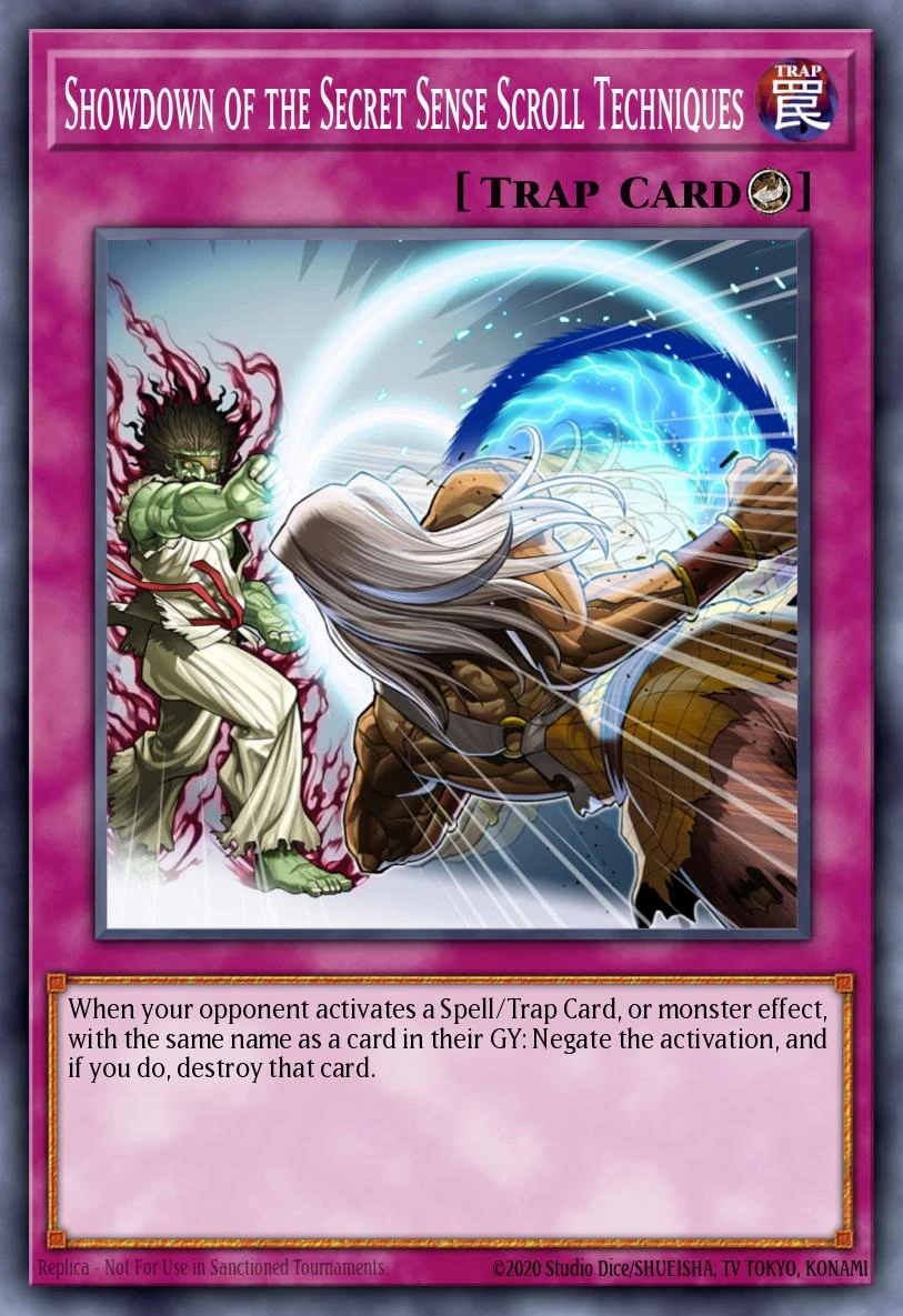 Showdown of the Secret Sense Scroll Techniques - EXFO-EN078 - Common - 1st Edition