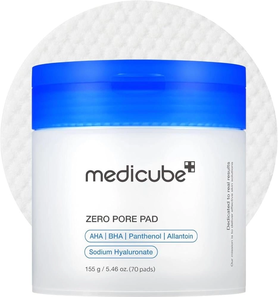 Medicube zero pore pad للمسام و الرؤوس السوداء 