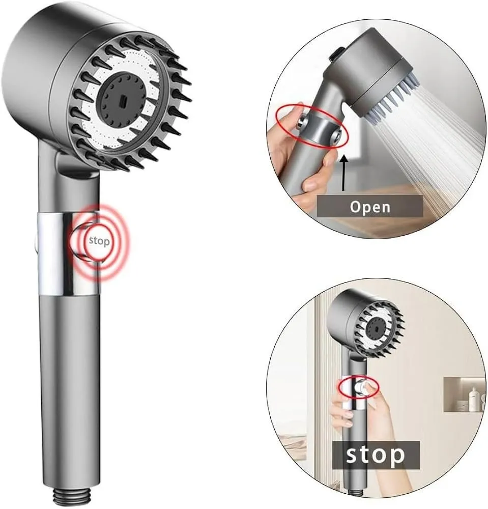High pressure shower head