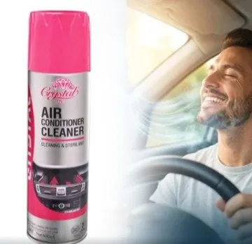 بخاخ منظف ومعقم مكيف السيارة كريستال (Crystal Air Conditioner Cleaner) - 500 مل